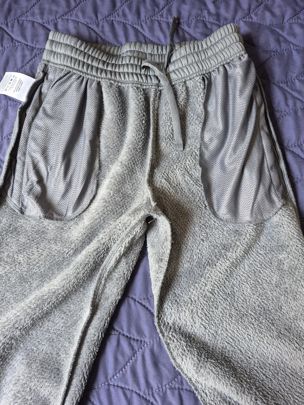 Nike Kids Light Gray Dri-FIT Jogger Pants